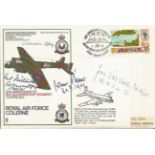 Luftwaffe Veterans signed RAF special variation. Limited edition variation of the RAF Colerne