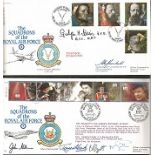 Squadrons of the RAF Cover Collection. 64 covers from the Squadrons Series (FDC) 1 - 62 with a