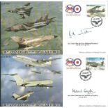 80th Anniversary of the RAF Cover Collection. 17 special signed covers from the RAF(80) 80th