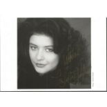 Catherine Zeta Jones signed 6 x 4 black and white photo Good condition. All items come with a