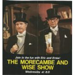 Morecambe and Wise signed on 8 x 8 colour magazine photo Good condition. All items come with a