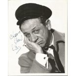 Sid James signed rare 10 x 8 b/w photo Good condition. All items come with a Certificate of