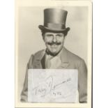 Terry Thomas signature piece fixed to vintage 7 x 5 b/w photo Good condition. All items come with