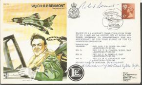 Polish WW2 ace E Nowakiewwicz 302 Sqn & Wg Cdr Roland Beamont DSO DFC signed on Beamonts Test