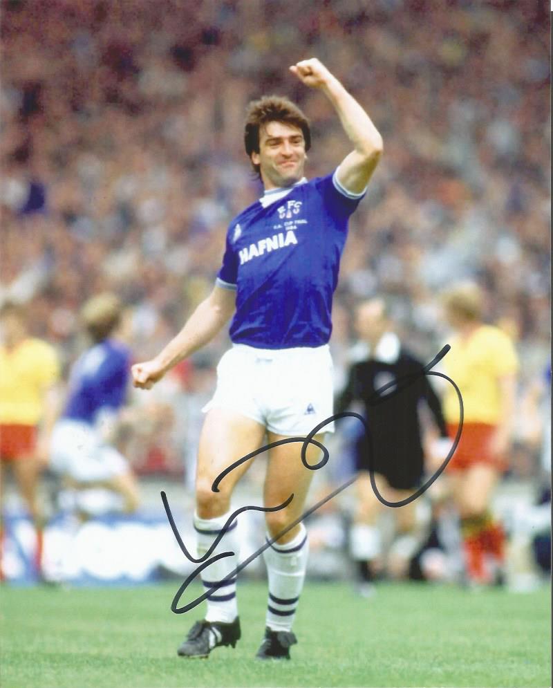 Kevin Ratcliffe Signed Everton 8X10 Photo Good condition. All items come with a Certificate of