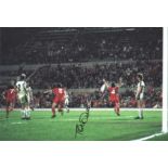 Tommy Smith Signed Liverpool 1977 European Cup Final Goal 11X16 Photo Good condition. All items come