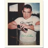 Gene Fullmer signed 8x10 photo w/signing info.. Good condition. All items come with a Certificate