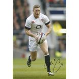 Chris Ashton signed England Rugby 8x12 Photo. Good condition. All items come with a Certificate of