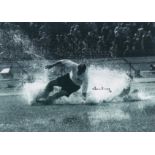 Tom Finney Signed Preston North End 12X18 The Splash Photo Good condition. All items come with a