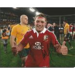 Tom Youngs signed Lions Rugby 8x10 Photo. Good condition. All items come with a Certificate of