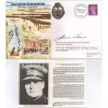 JS WW2 series FDC commemorating the Evacuation from Dunkirk 27 May-3 June 1940.Ü Signed by