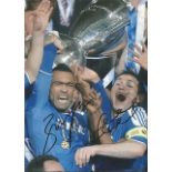 Jose Bosingwa & Frank Lampard Signed Chelsea 8X11 Photo Good condition. All items come with a