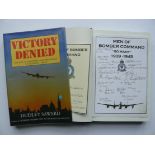 Victory Denied by Dudley Saward published 1985, hard back with dustcover in very good condition.