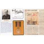 Excellent signature ofÜBomber Command evaderÜFlight Engineer FLIGHT SERGEANT HARRY SIMISTER