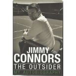 Jimmy Connors signed The Outsider my autobiography. Signed on the inside title page Good