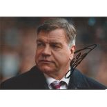 Sam Allardyce England Coach Signed 8X12 Photo Good condition. All items come with a Certificate of