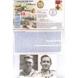 JS WW2 series FDC EVACUATION FROM GREECE 22-28 April 1941.Ü Signed by two of the defenders