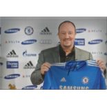 Rafael Benitez Signed Chelsea 8X12 Photo. Good condition. All items come with a Certificate of