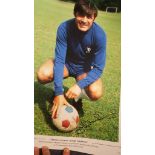 Bobby Tambling Signed Chelsea Limited Edition 12X18 Photo Good condition. All items come with a