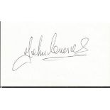 John Charles Leeds & Juventus Legend Signed 3X5 Card Good condition. All items come with a