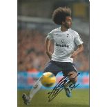 Tottenham Hotspur 3 Signed 8X12 Photos Benoit Assou-Ekotto, Aaron Lennon & Scott Parker Good