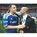 John Terry & Roberto Di Matteo Signed Chelsea 8X10 Photo Good condition. All items come with a