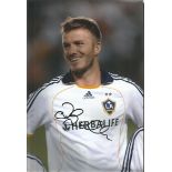 David Beckham Signed La Galaxy 8X12 Photo Good condition. All items come with a Certificate of