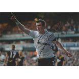 Gareth Bale Signed Tottenham 8X12 Photo Good condition. All items come with a Certificate of