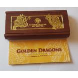 Golden Dragon Gold Coin collection 1900 Gold Sovereign 7.98gms 22ct and Australian 2000 Lunar Gold