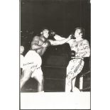 Joe Bugner Signed 3.5X5.5 Vintage Photo Vs Joe Frazier Good condition. All items come with a