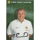 Lothar Emmerich 1966 West Germany Player Signed 4X6 Photo Good condition. All items come with a
