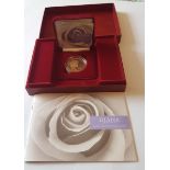Diana Gold Proof Memorial Coin Royal Mint, Five Pounds (39.94g), boxed with certificate and outer
