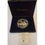 1996 70th Birthday QEII St Helena & Ascension Islands £5 Fine Silver Proof Coin. In 1996 to