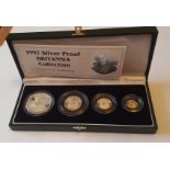 1997 Britannia Silver Proof Coin Collection. This 1997 Silver Britannia collection is the first ever
