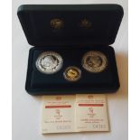 2000 Sydney Olympic Proof Stuart Devlin coin collection. Gold and Silver