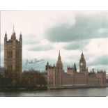Hartley Shawcross Nuremborg Trials Signed Houses Of Parliament 8X10 Photo Good condition. All