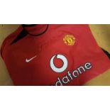David Beckham Signed Manchester United Vodafone Shirt Good condition. All items come with a