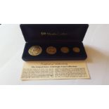 1800s US Gold Eagle Coin Collection. $20 1889 Double Eagle, $10 1893 Full Eagle, 1881 Half Eagle,