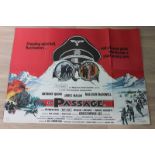 The Passage 1979 C9 UK quad folded. 1979 British action-war film directed by J. Lee Thompson and