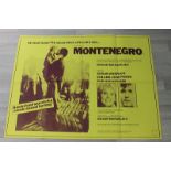 Montenegro 1981 UK quad. In this film, Susan Anspach, an American housewife living in Sweden, is