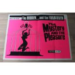 The Mystery and the Pleasure UK quad Condition C9 near mint Good condition. All items come with a