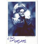 Doctor Who actor autographed photo. Unidentified Doctor Who cast actor signed 8 Good condition. All
