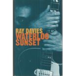 Ray Davies signed book. Hardback edition of Waterloo Sunset signed by legendary lead singer of the