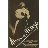 Anna Neagle signed book. Hardback edition of Anna Neagle, An Autobiography signed and dated 1975