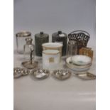 Miscellaneous small silver items for the dressing table and other works of art