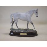 A Royal Doulton Desert Orchid no. 2231, circa 89 with certificate, 28cm high