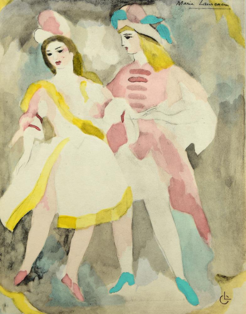 § Marie Laurencin (French, 1885-1956) Costume designs to accompany Venus and Adonis, by John Blow,