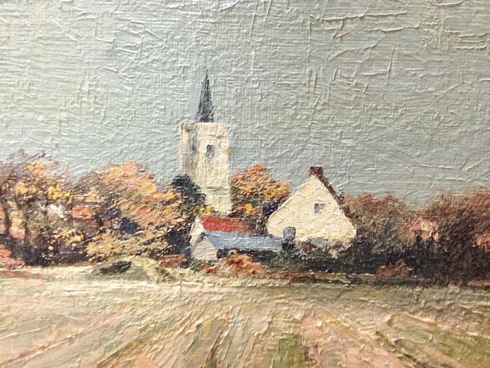 § Major-General Cosmo Nevill, OBE, CBE (British, d.2002) View of Nayland Church, Suffolk signed - Image 3 of 7