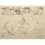 § Pablo Picasso (Spanish, 1881-1973) Defeated Minotaur signed and dated lower right within the print