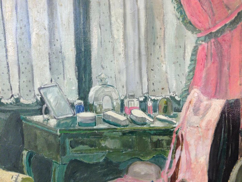 § Marthe Lebasque-Reymond (French, 1895-1977) Dressing table signed lower right "Marthe Lebasque" - Image 3 of 9